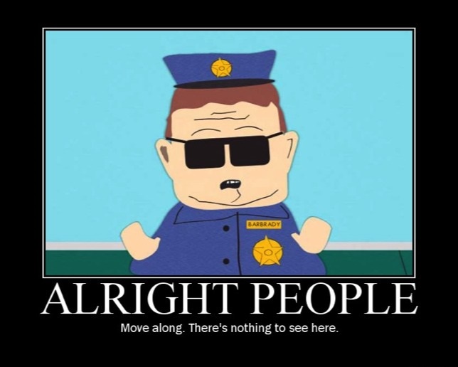 Nothing to see here!